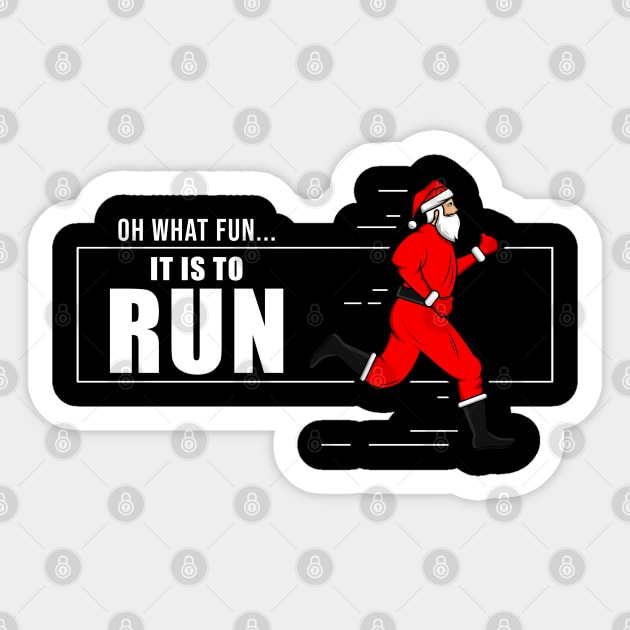 What fun is it to run Sticker by Markus Schnabel